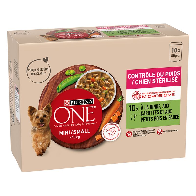 PURINA ONE Mini Adult Weight Control Truthahn