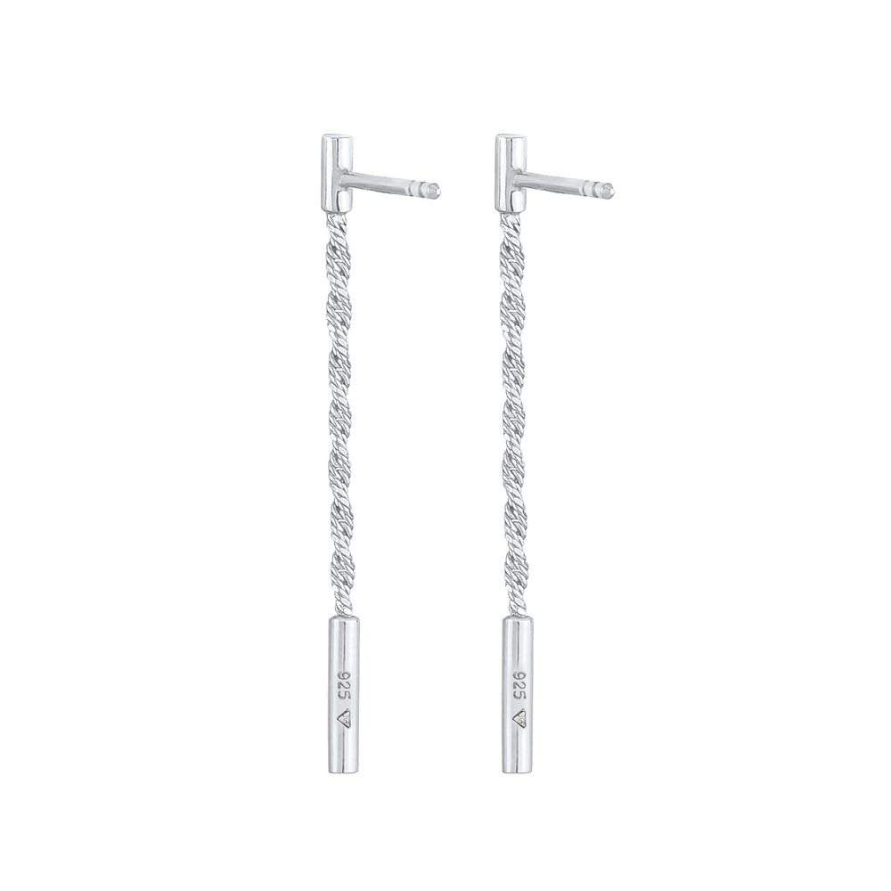 Elli Elli Boucles d'Oreilles Boucles d'oreilles dames Collier à cordon Rod Design Tren Boucles d'oreilles