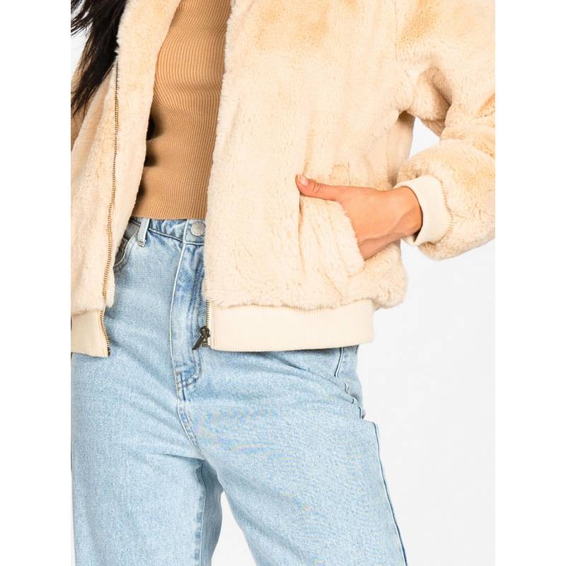 RUSTY FUR BOMBER JACKET Bomberjacke Damen