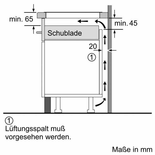 SIEMENS Flex-Induktions-Kochfeld von SCHOTT CERAN® EX875LYC1E, mit powerMove Plus