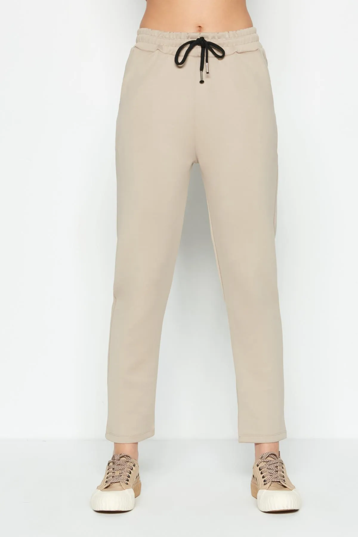 C&City  Jogginghose mit geradem Bein 801 Stone