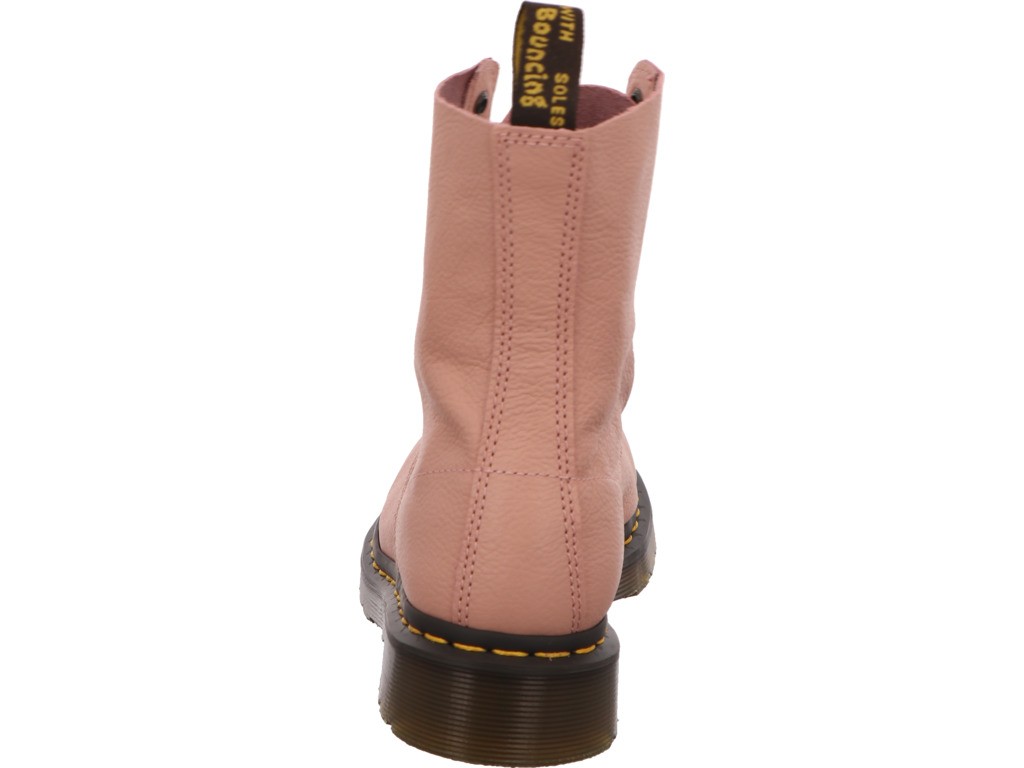 DR. MARTENS Stiefeletten rose Schnürstiefel Boots Damen Orange 1460 Pa