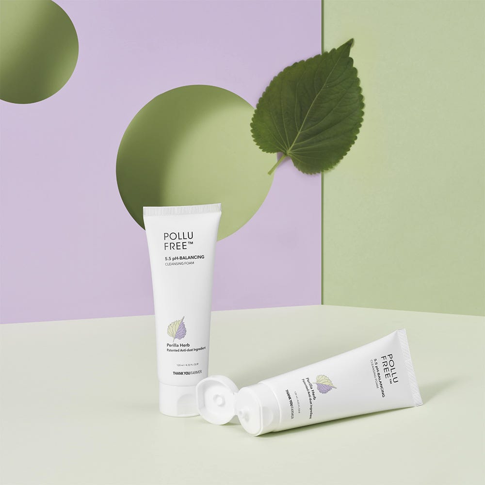 Thank You Farmer Pollufree 5.5 pH-Balancing Cleansing Foam 120 ml