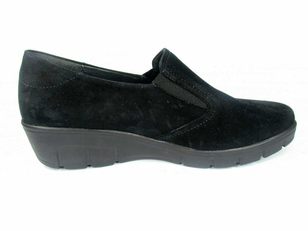 SEMLER Komfort Slipper schwarz