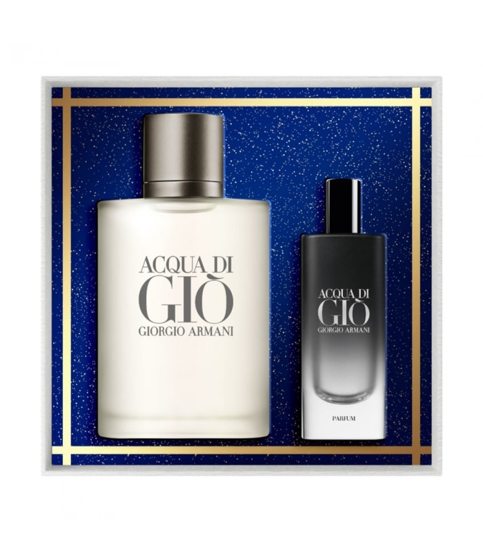 Giorgio Armani-ACQUA DI GIÒ-Coffret Eau de Toilette + Parfum