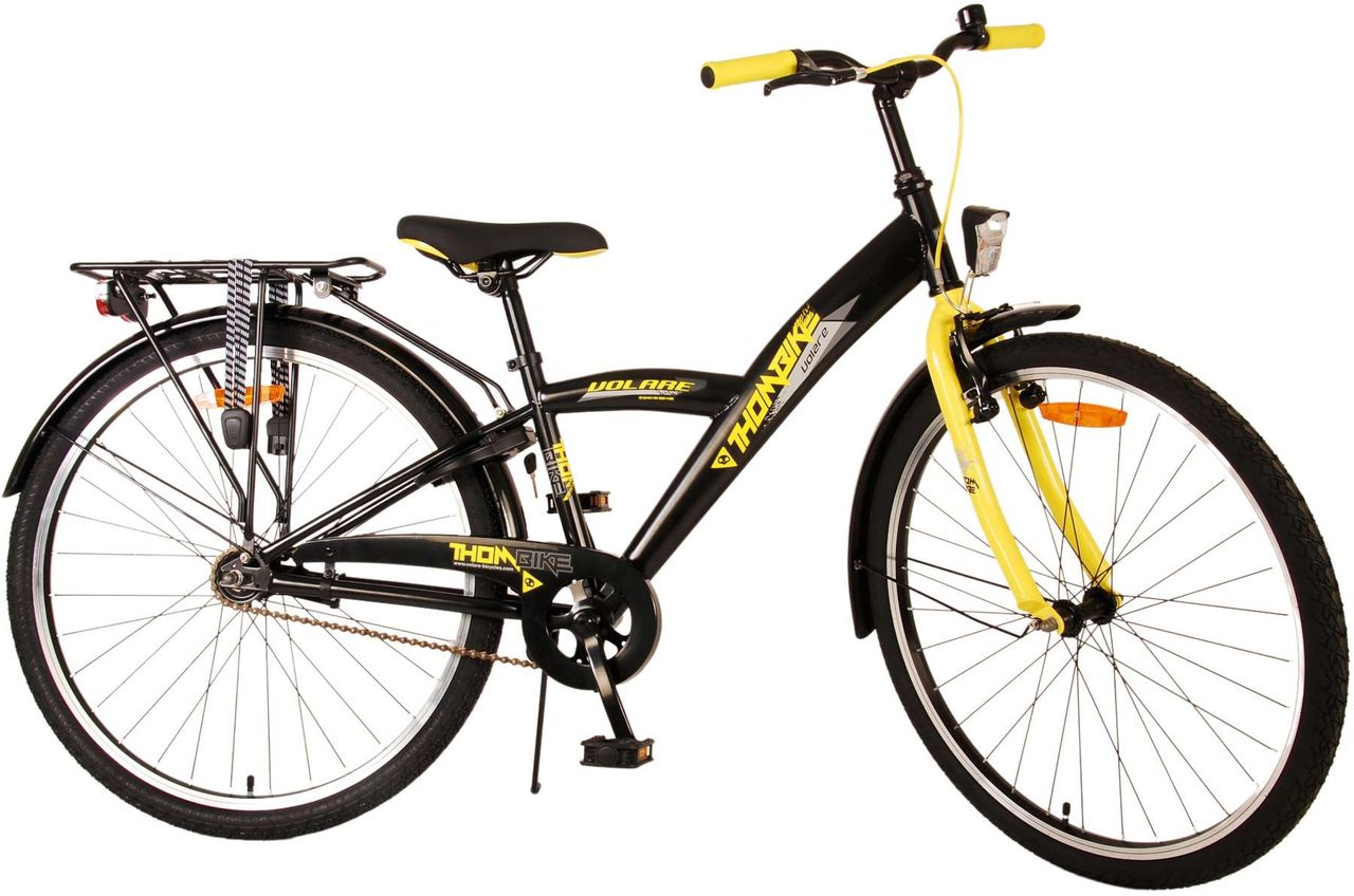 Volare Thombike Kinderfahrrad - Jungen - 26 Zoll - Schwarz Gelb