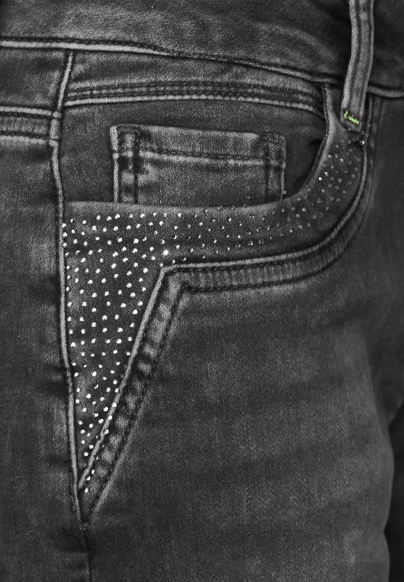 CECIL Loose Fit Culotte Jeanshose
