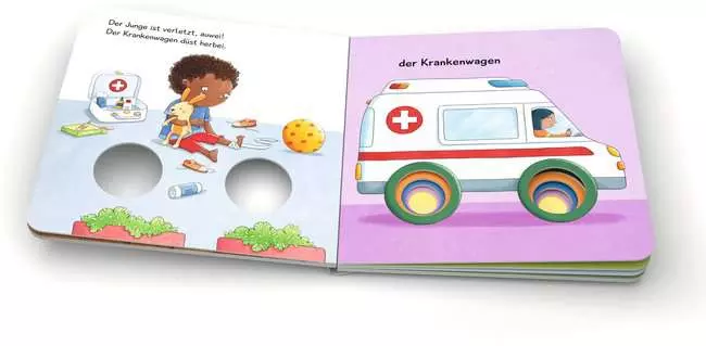 Viele kunterbunte Fahrzeuge