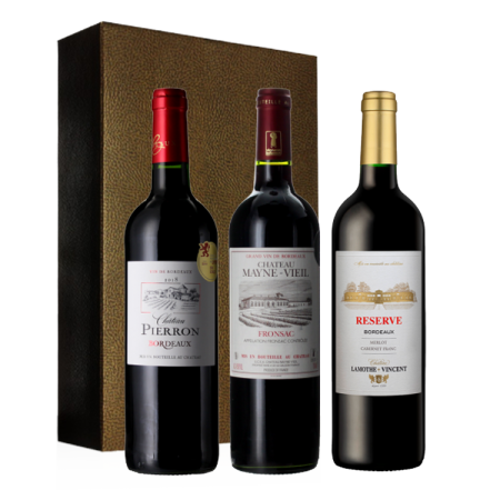 COFFRET TRIO - 2** HACHETTE 100% BORDEAUX