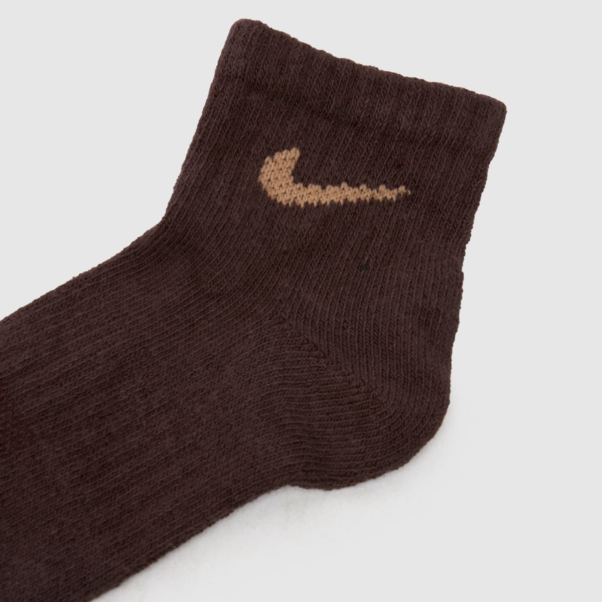 Nike bruna multifärgade basic ankelstrumpor för barn 6-pack