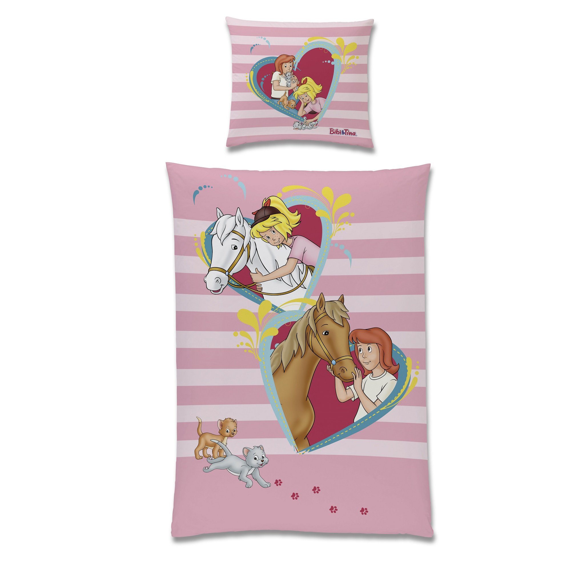 Kinderbettwäsche Bibi und Tina 