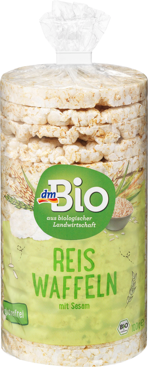 Reiswaffeln, Sesam, 100 g