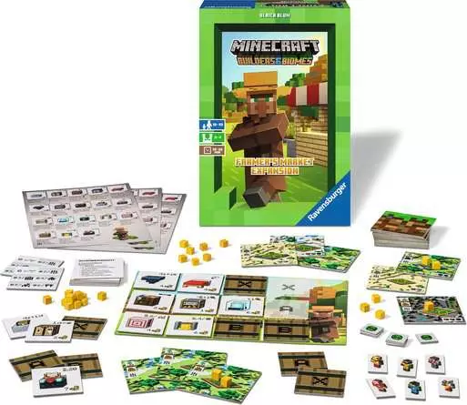 Minecraft Builders & Biomes Farmers Market Expansion - Spiel ab 10 Jahren
