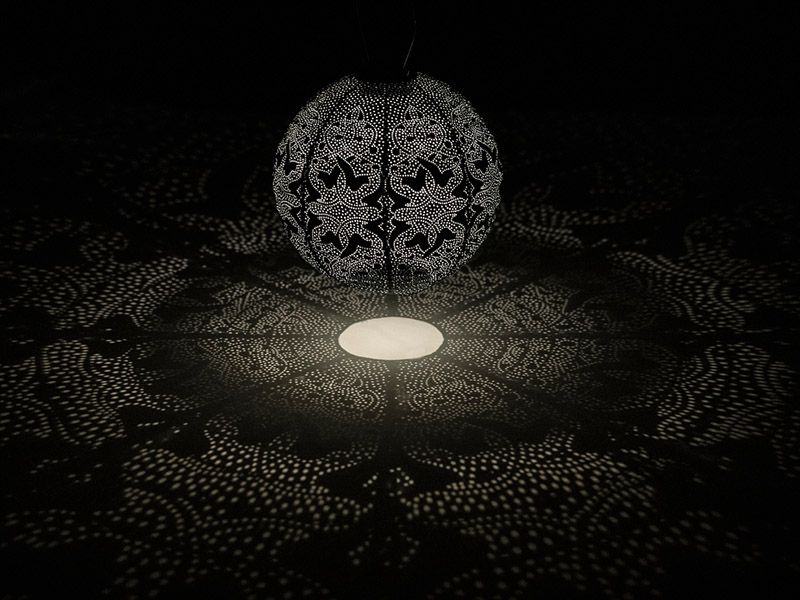 Lumiz Marrakesh Round 30 Solar Lampion