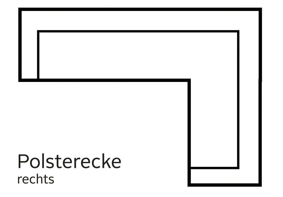 Home affaire Ecksofa Tahoma, mit Armlehnfunktion, wahlweise Bettfunktion, Schublade, Relaxfunktion