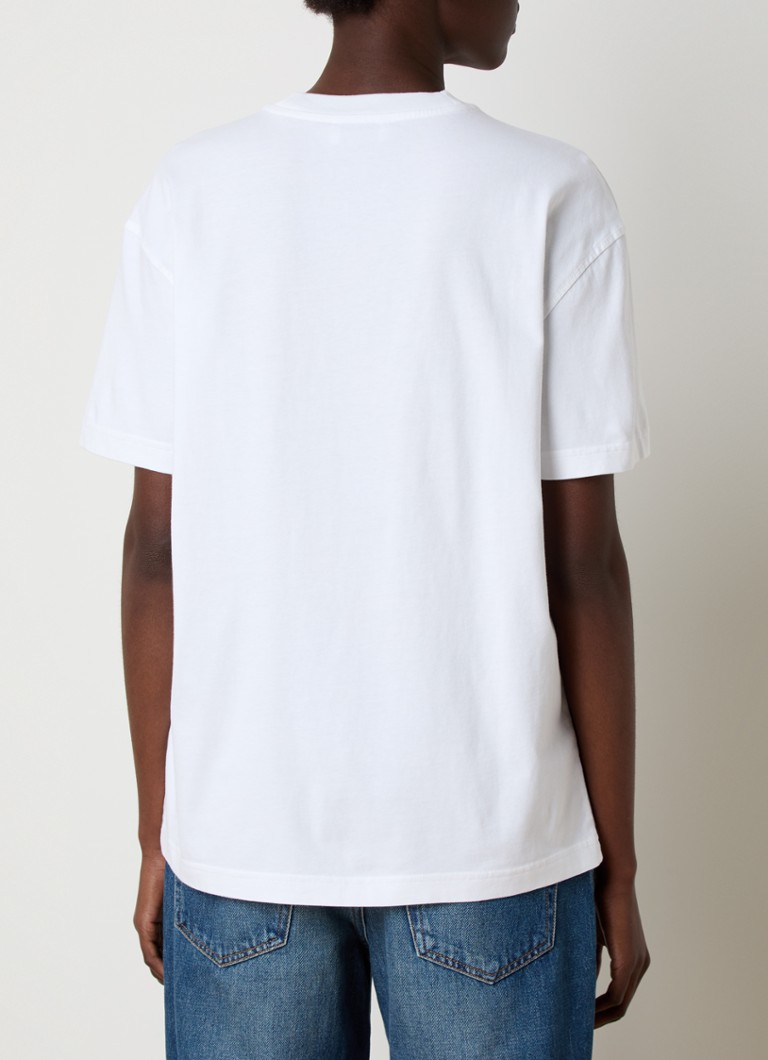 Camiseta Off-White com estampa do logo