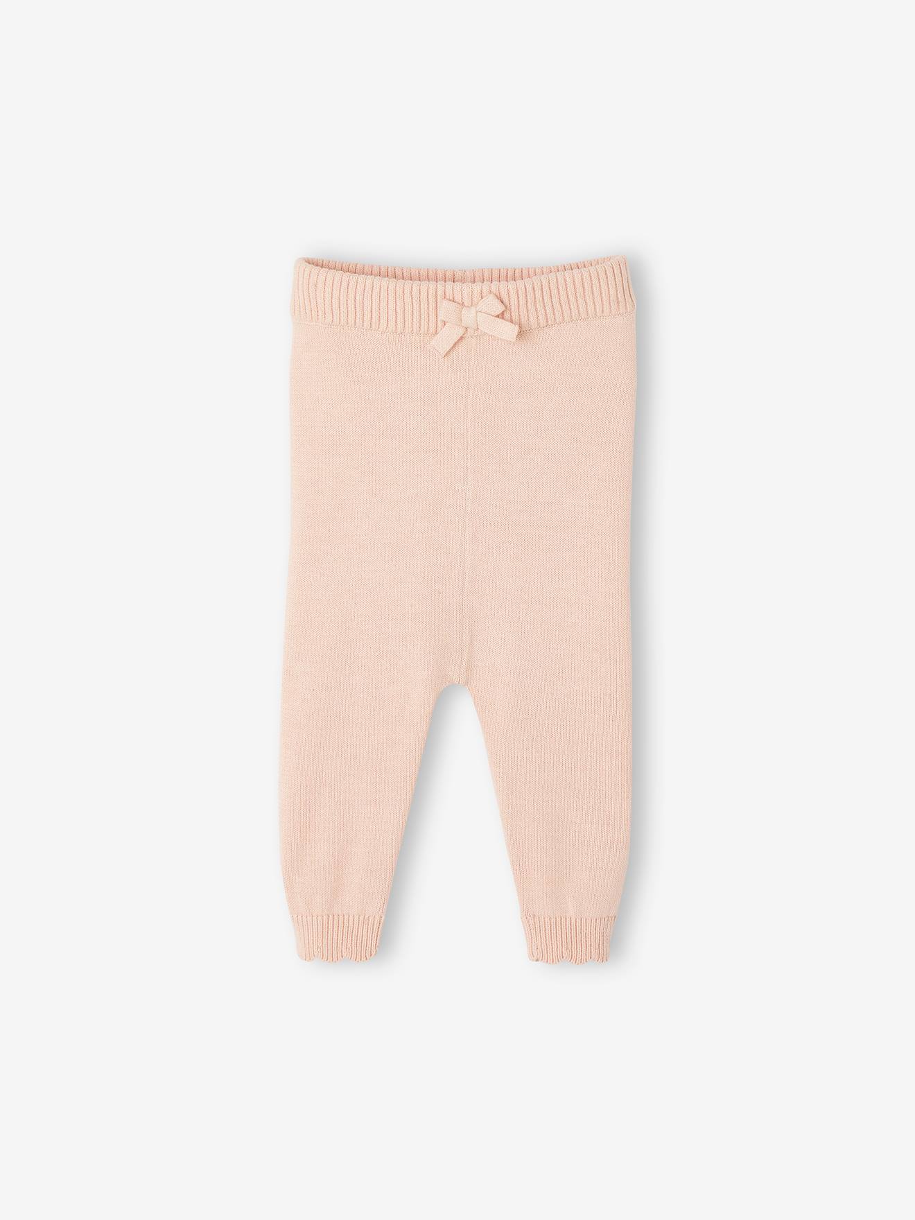 Vertbaudet Baby Weihnachts-Set: Pullover & Hose Oeko-Tex - pudrig rosa