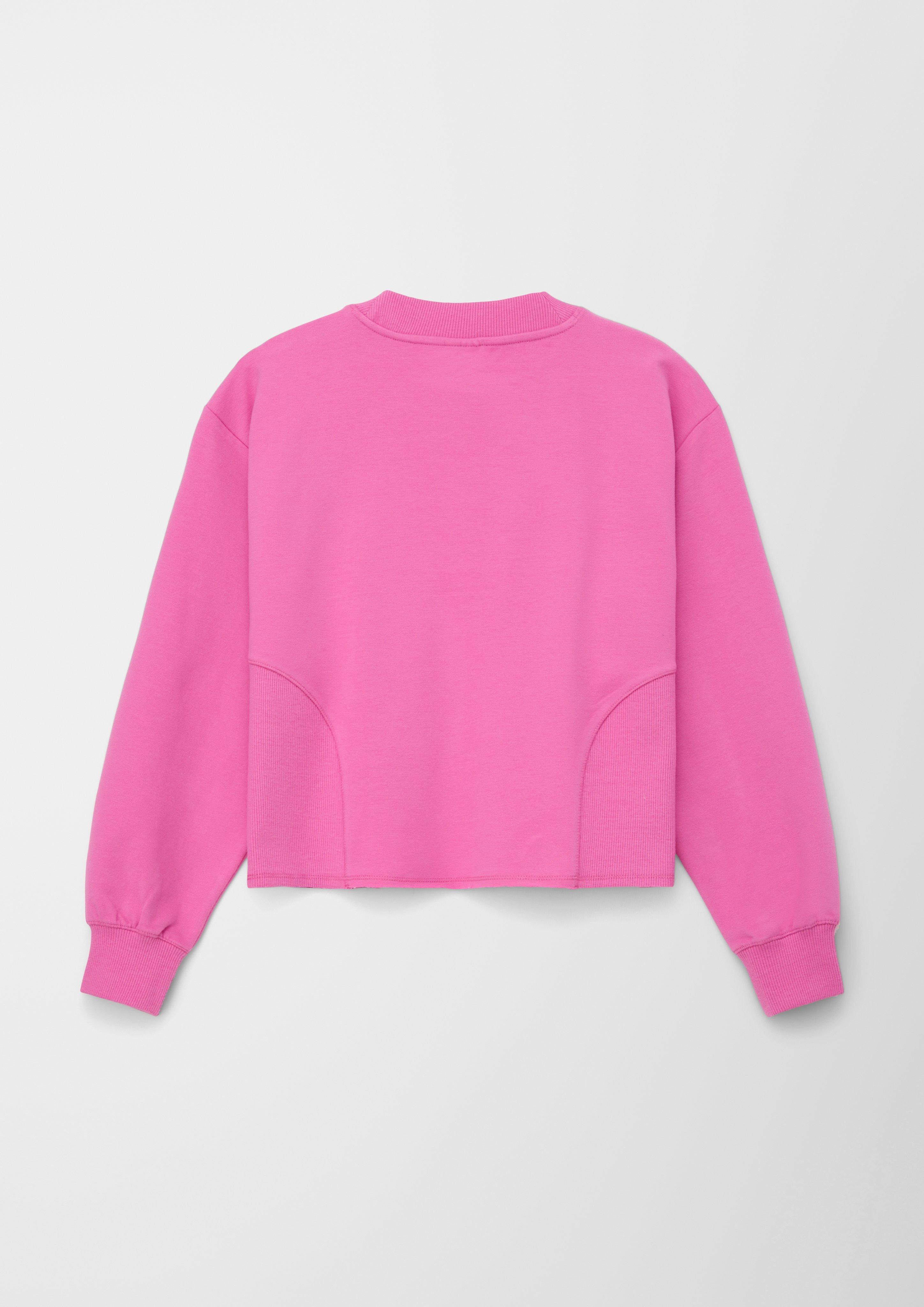 Sweatshirt mit Einsätzen  2128020-4451