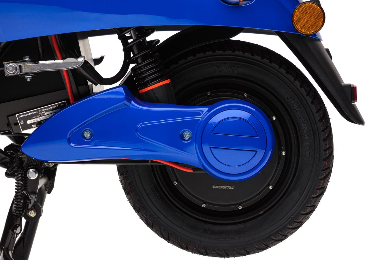 Econelo Elektrozweiradroller 45 km/h  ECONELO EMO BLAU