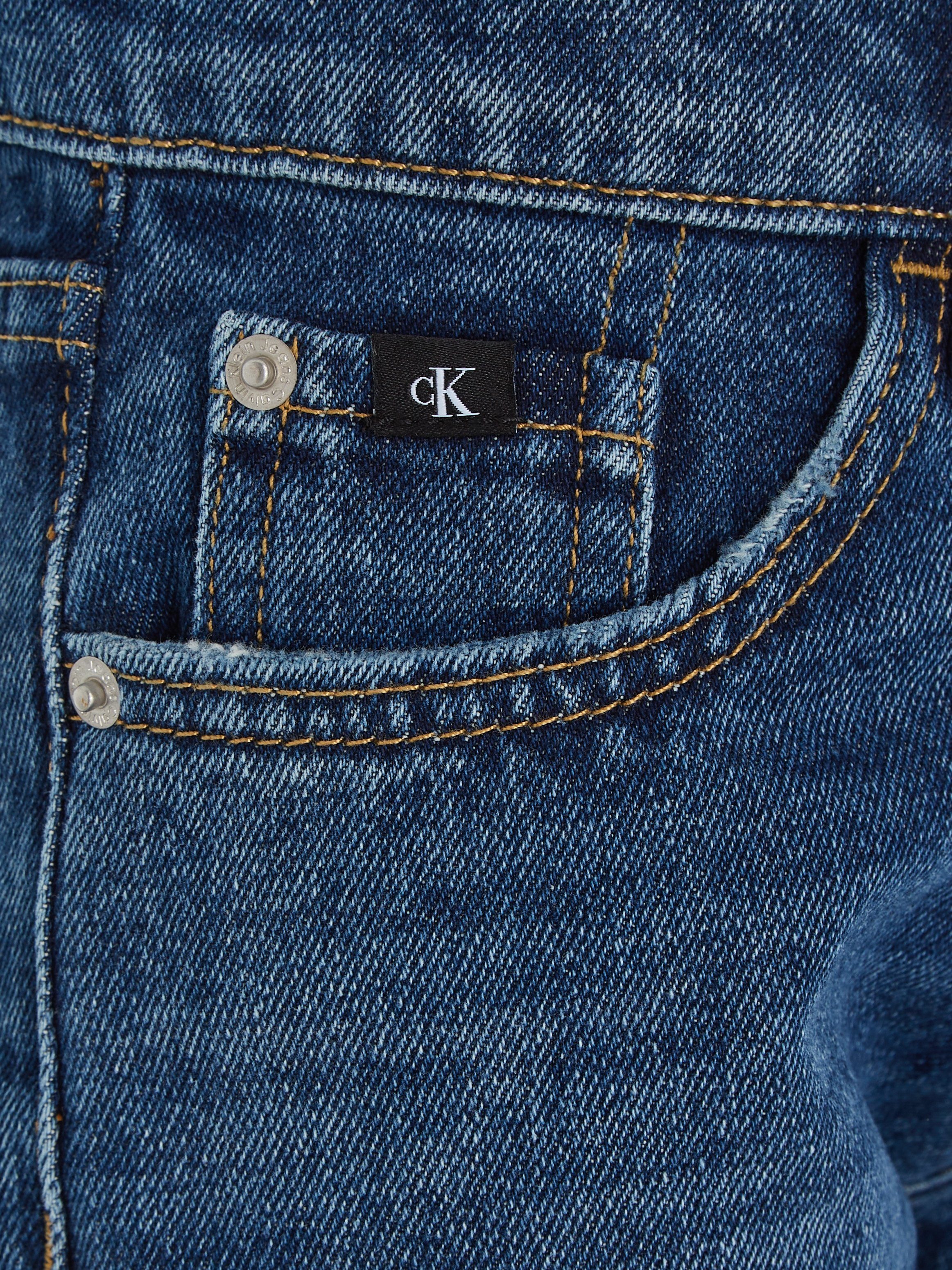 Calvin Klein Jeans Stretch-Jeans REGULAR STRAIGHT OCEAN BLUE