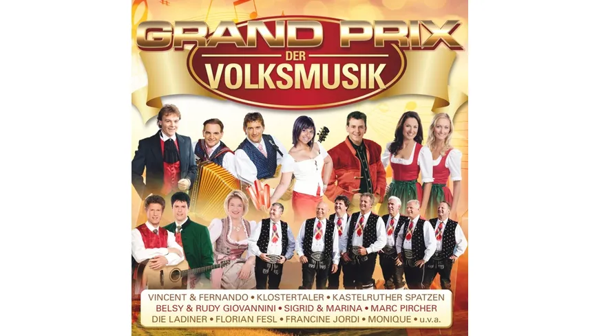 Grand Prix der Volksmusik-Alle 25 Sieger-Titel