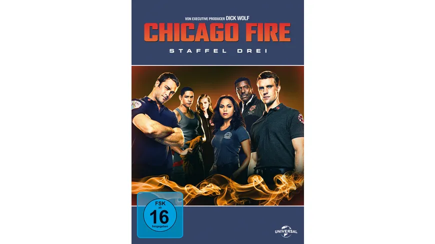 Chicago Fire - Staffel 3  [6 DVDs]