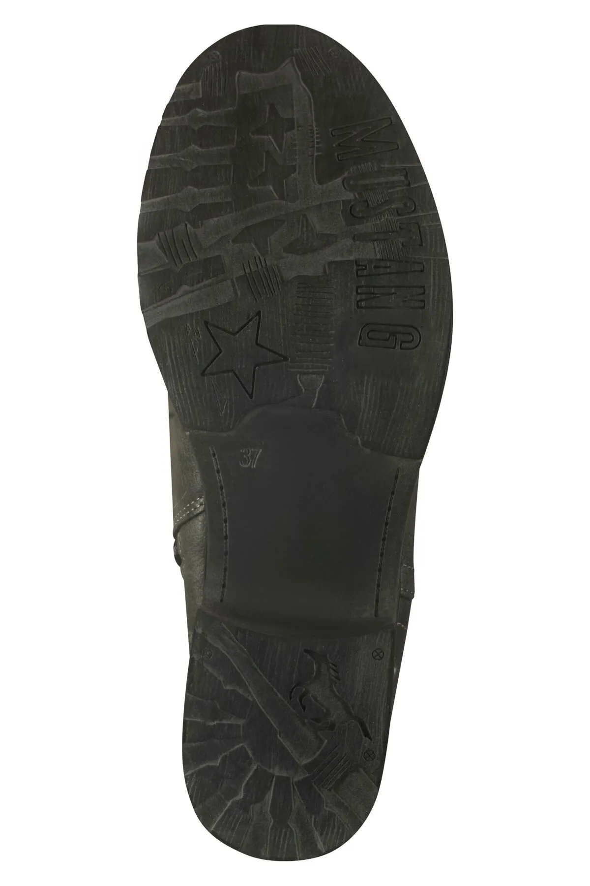 Mustang  Stiefel - Grau - Blockabsatz