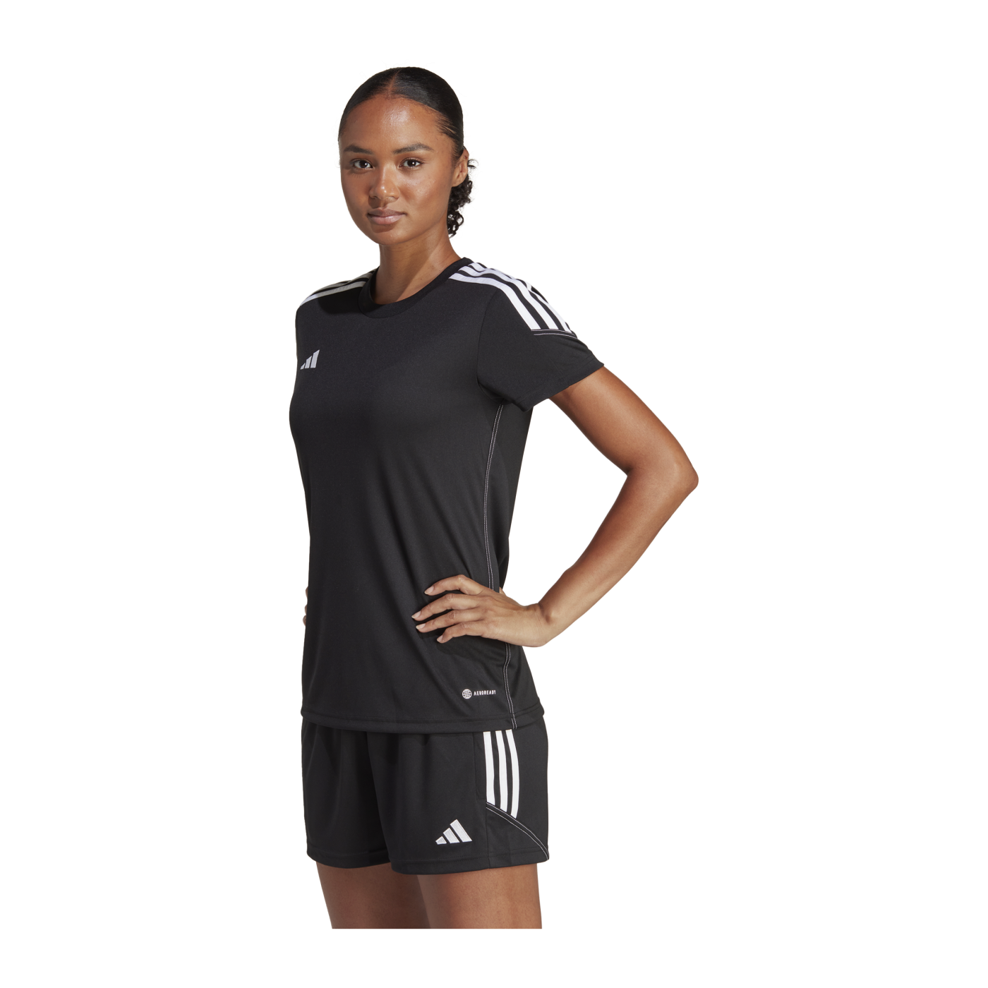 adidas Tiro 23 Trikot Damen Schwarz Weiss
