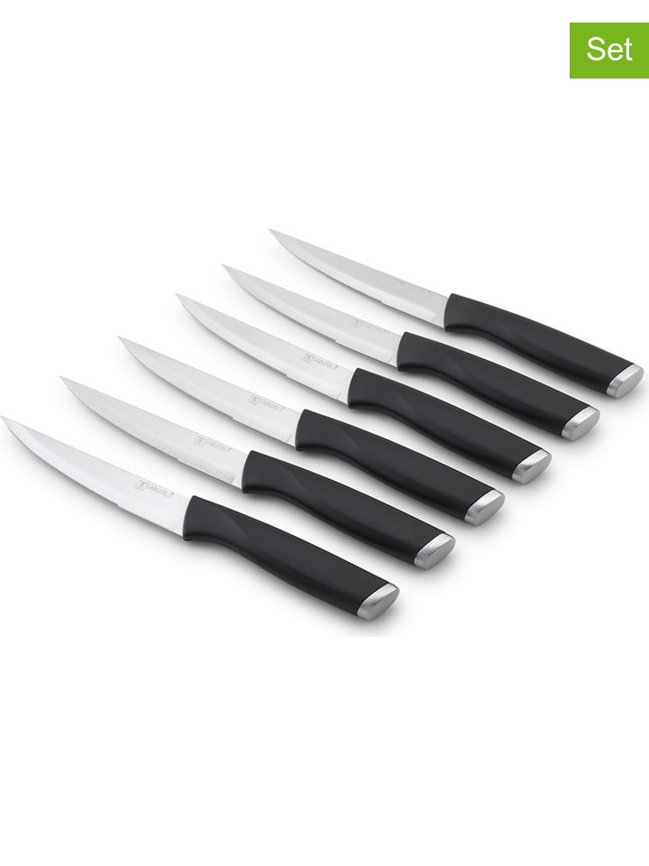 Laguiole 55er-Set: Steakmesser 