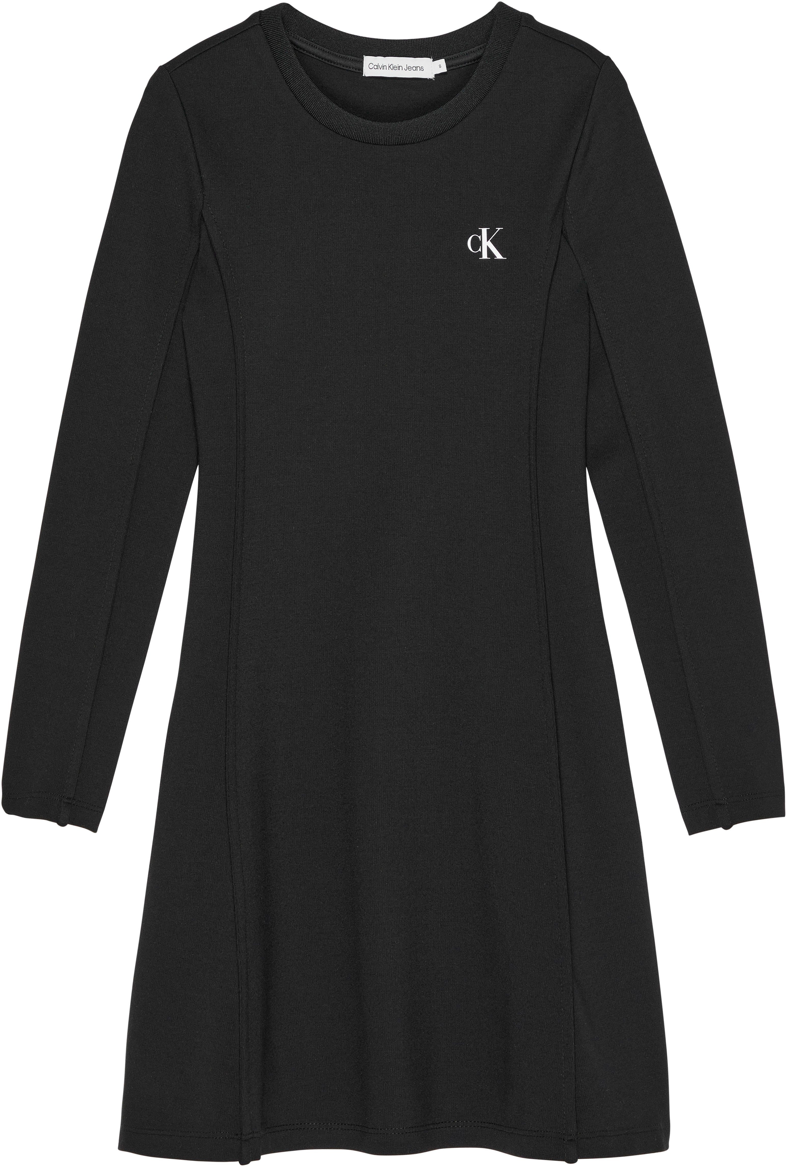 Calvin Klein Jeans Jerseykleid PUNTO SEAMING LS DRESS