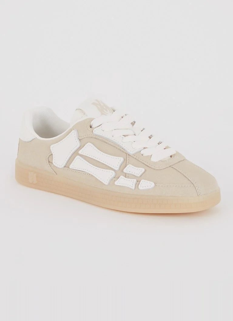 AMIRI  Pacific Bones sneaker van suède met leren details