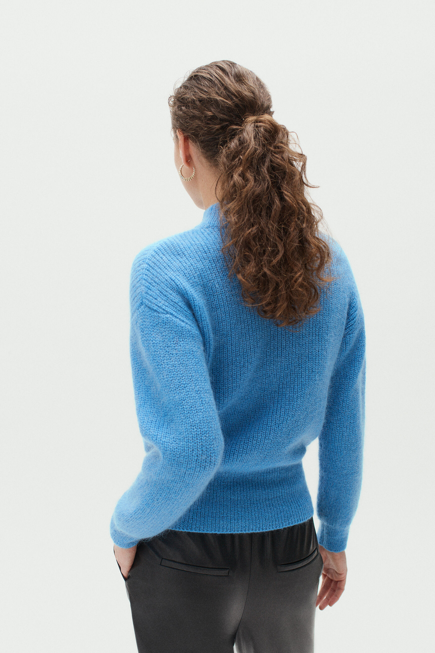 pull masha bleu femme