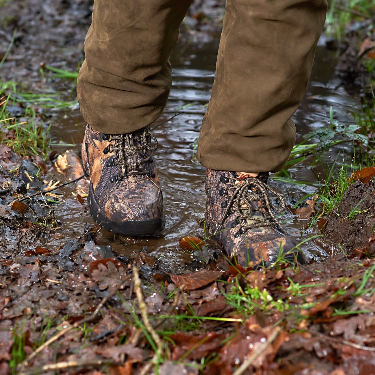 Almwalker Herren Boots Deep Forest