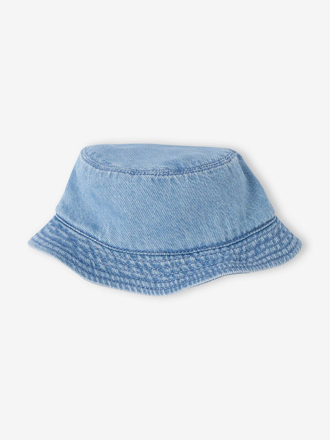 Vertbaudet Baby-Set: Latz-Shorts, Body & Sonnenhut - bleached