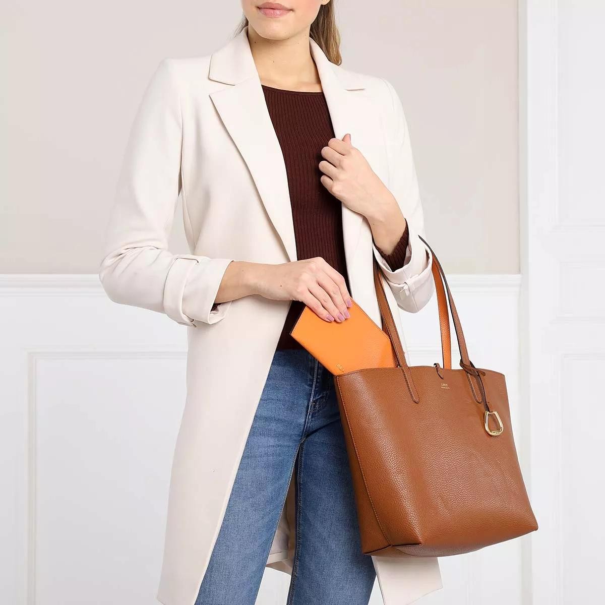 RALPH LAUREN Handtaschen orange Shopper