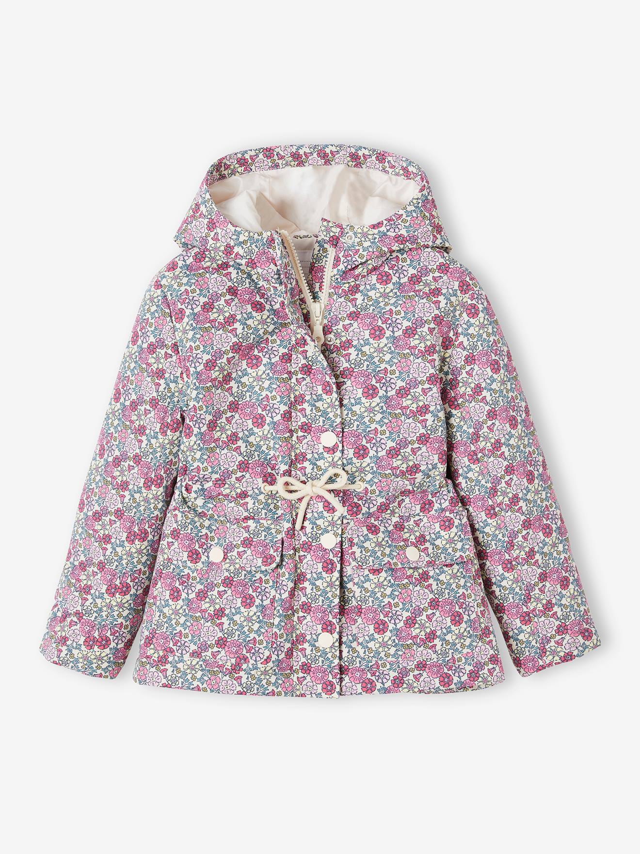 Vertbaudet Leichte Mädchen Jacke mit Recycling-Polyester - mehrfarbig