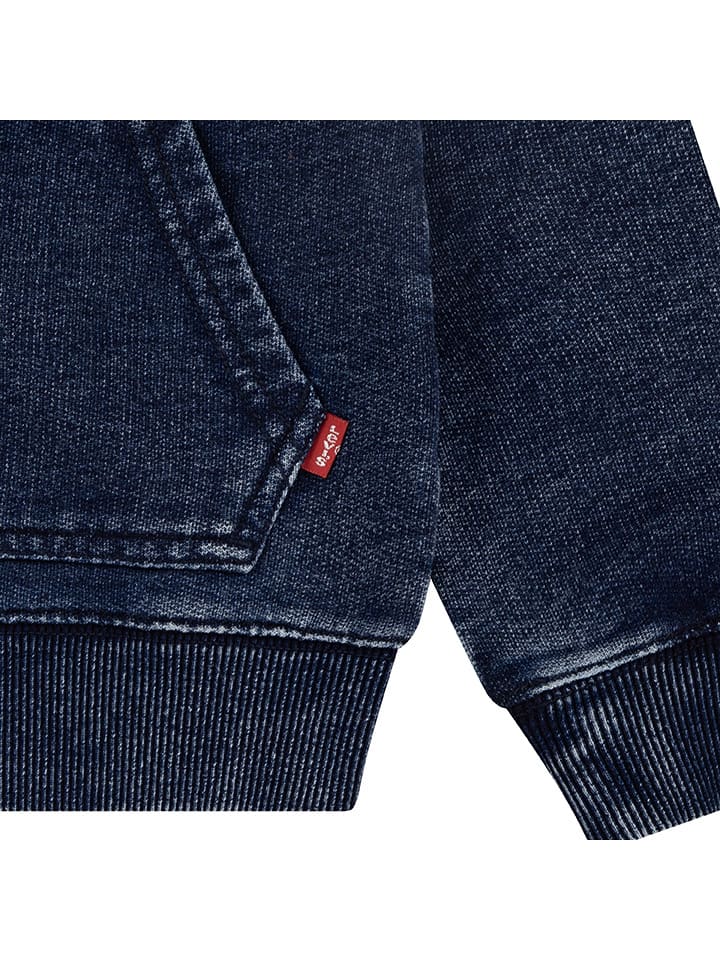 Levi's Kids Sweatjacke in Dunkelblau günstig kaufen