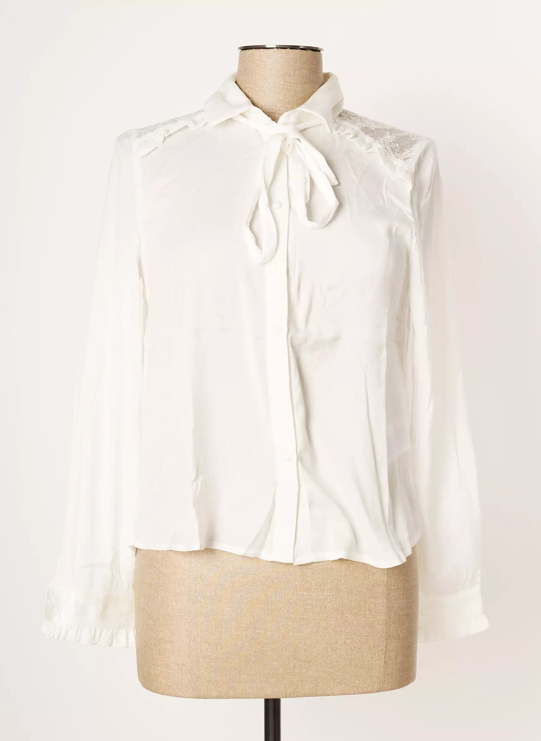 Calie Chemisiers Femme couleur blanc