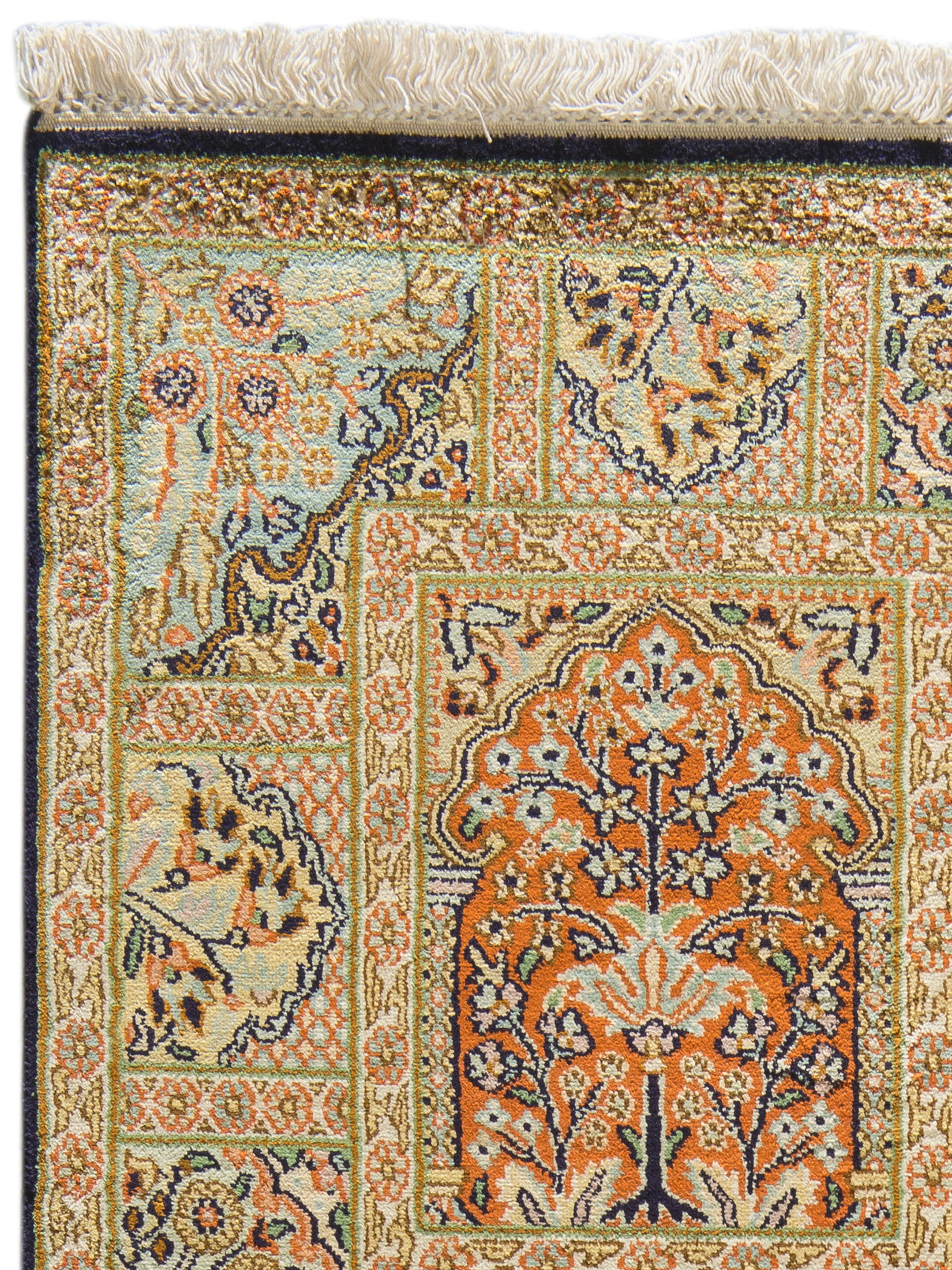 Kaschmir Seide 18/18 ca. 127 x 183 cm, Unikat / Einzelstück