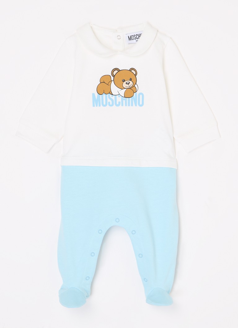 Body pentru bebeluși din bumbac organic Moschino