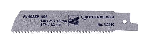 Rothenberger Accessories 50260 Posebni list za žago za cevi 140 x 25 x 1,6