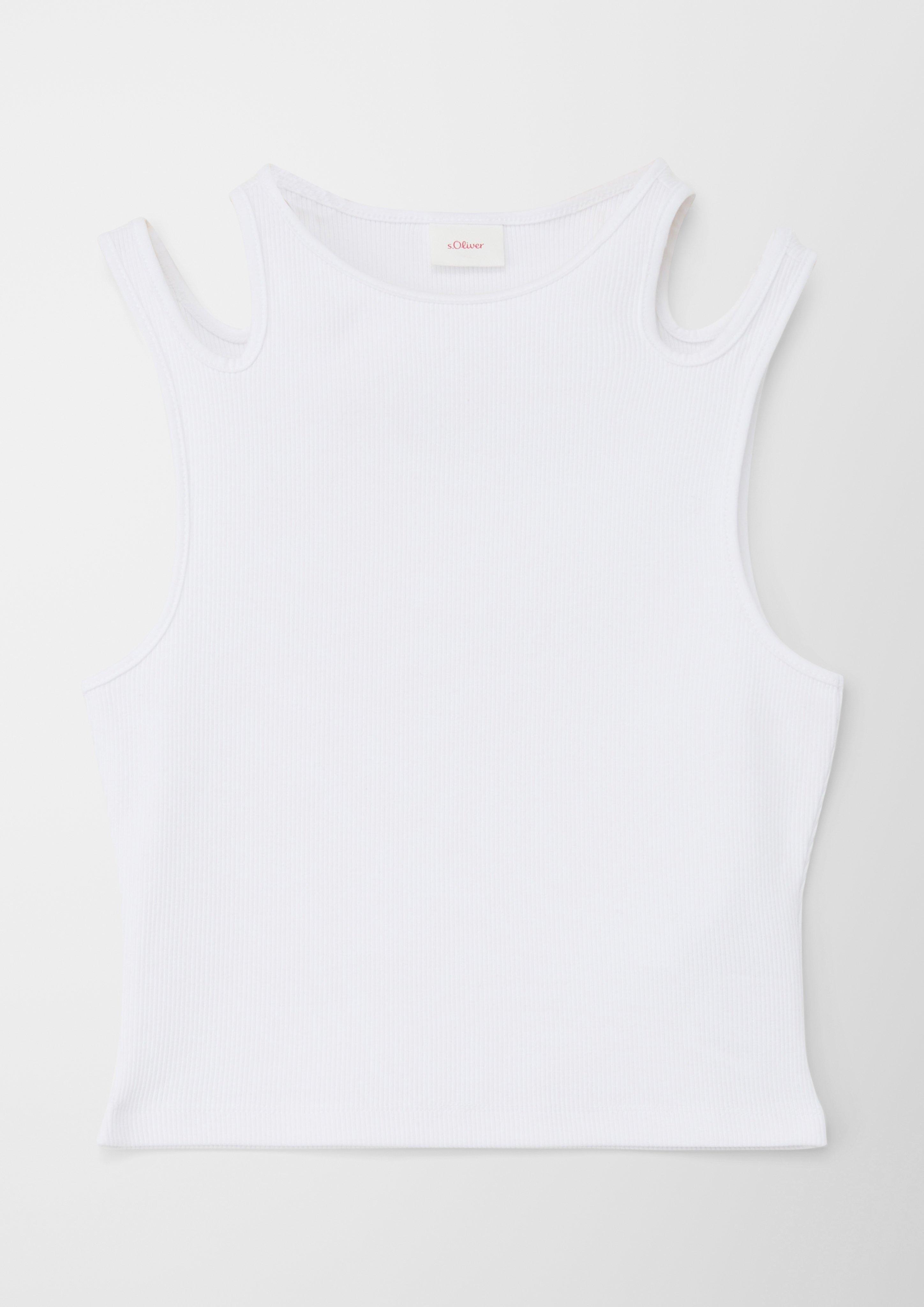 Tanktop mit Rippstruktur  2130420-0100