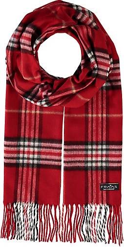 FRAAS Schmaler Cashmink-Schal mit FRAAS Plaid Karo - Made in Germany