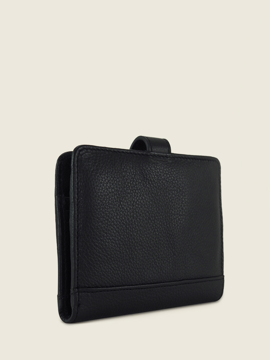 LePortefeuille Jeanne Art Déco - Noir