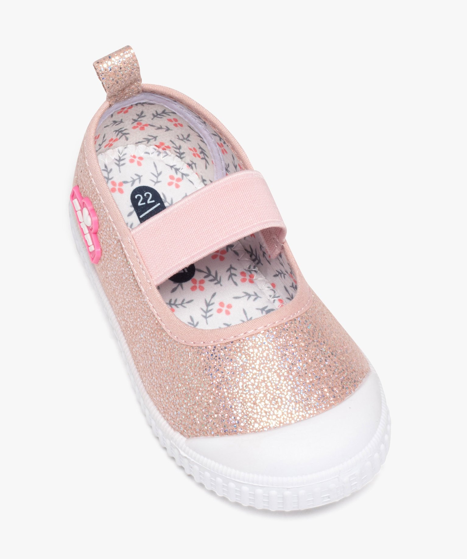 Babies fille à paillettes avec bride élastique - Beppi rose | GEMO