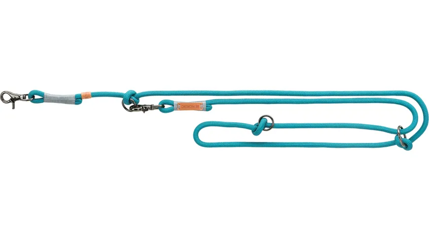 Trixie BE NORDIC V-Leine L-XL petrol/hellgrau 2 m/ø 13 mm Hundezubehör
