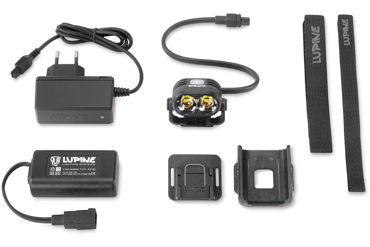 Lupine Piko 4 Helmlampe 3.5 Ah Hardcase Akku FastClick
