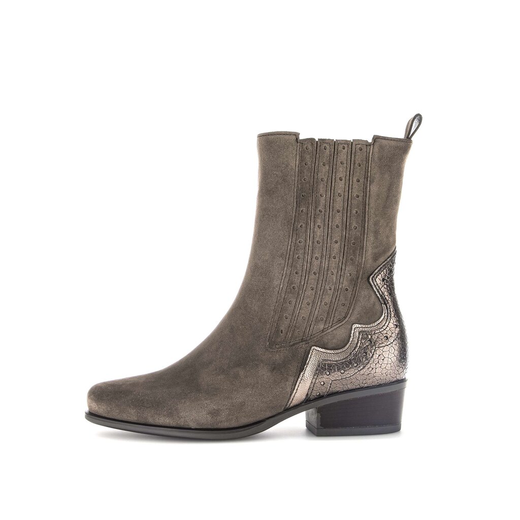 Gabor comfort Elegante Stiefelette grau