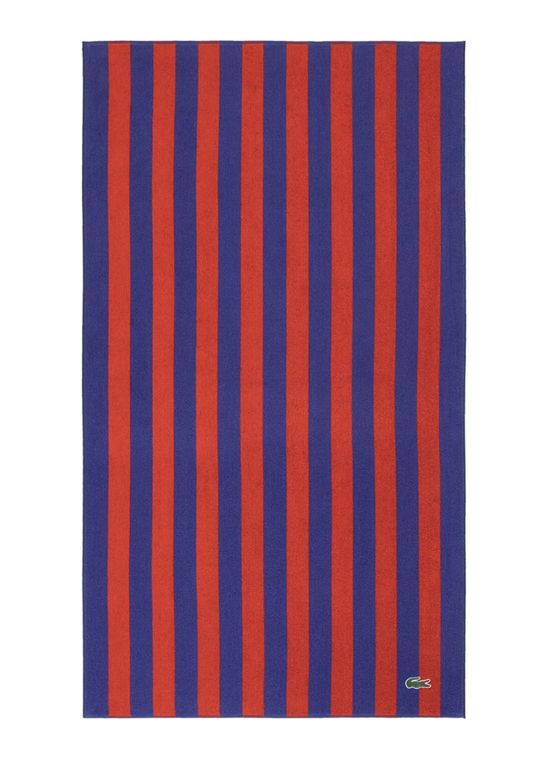 Prosop de plajă Lacoste din bumbac organic, 90 x 160 cm