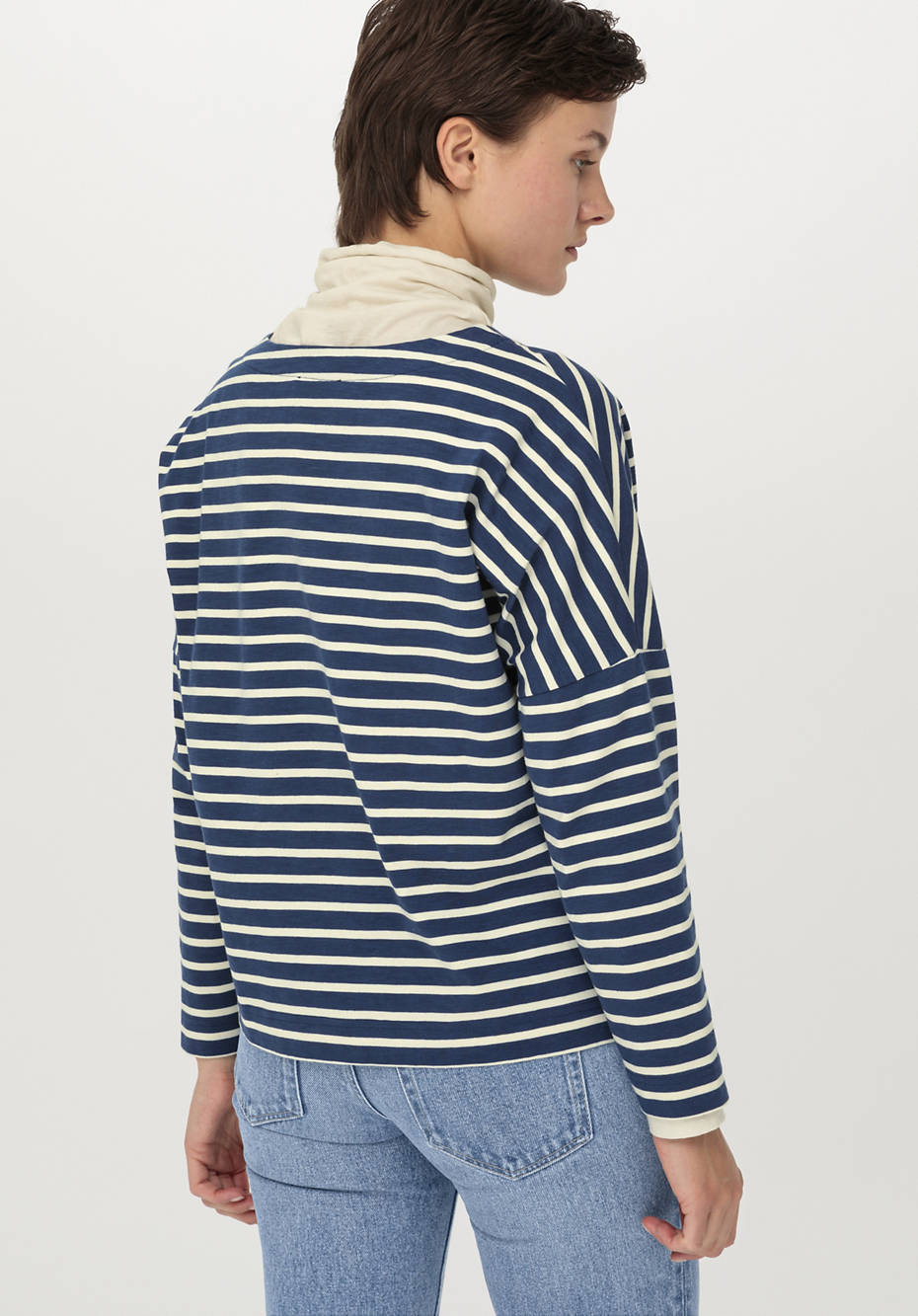 Ringel-Shirt aus reiner Bio-Baumwolle
